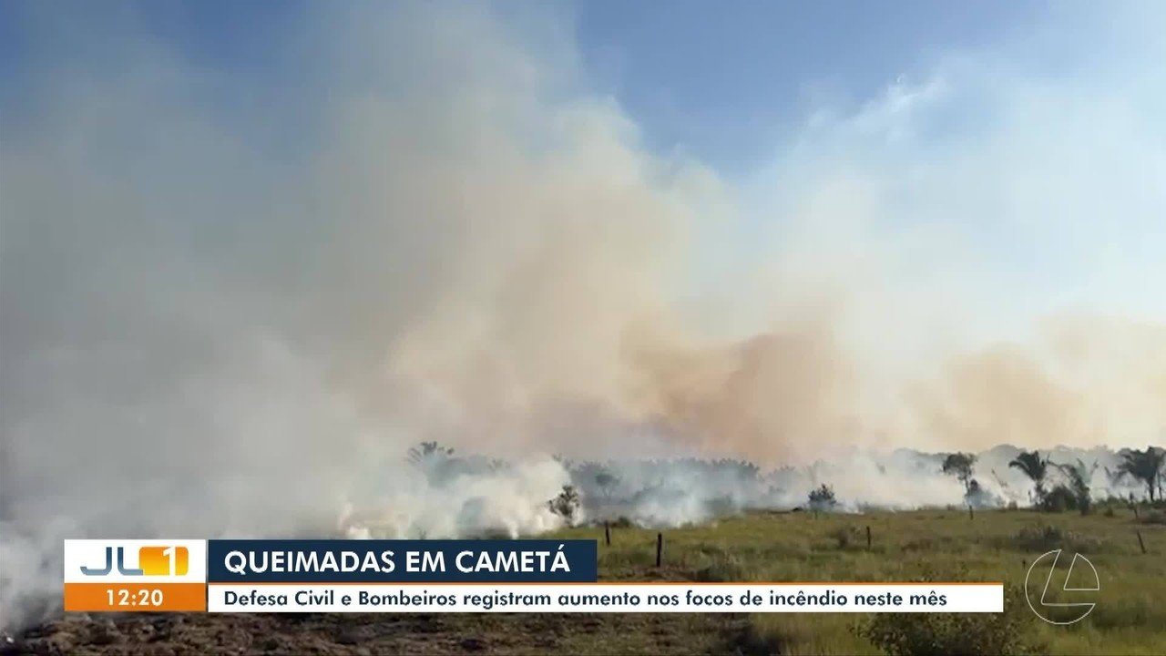 Força-tarefa em Cametá, no PA, combate queimadas e monitora qualidade do ar 