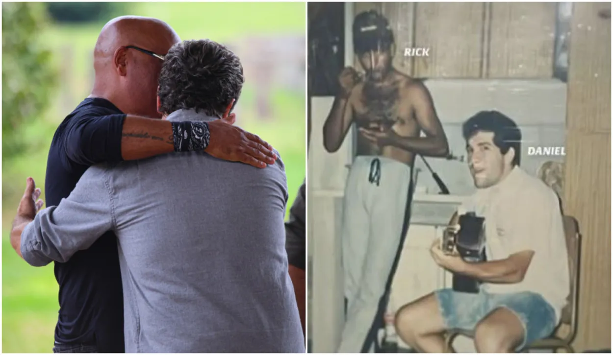 Cantor Daniel lamenta morte do amigo Rick e posta foto de último abraço: 'Você vai fazer muita falta'