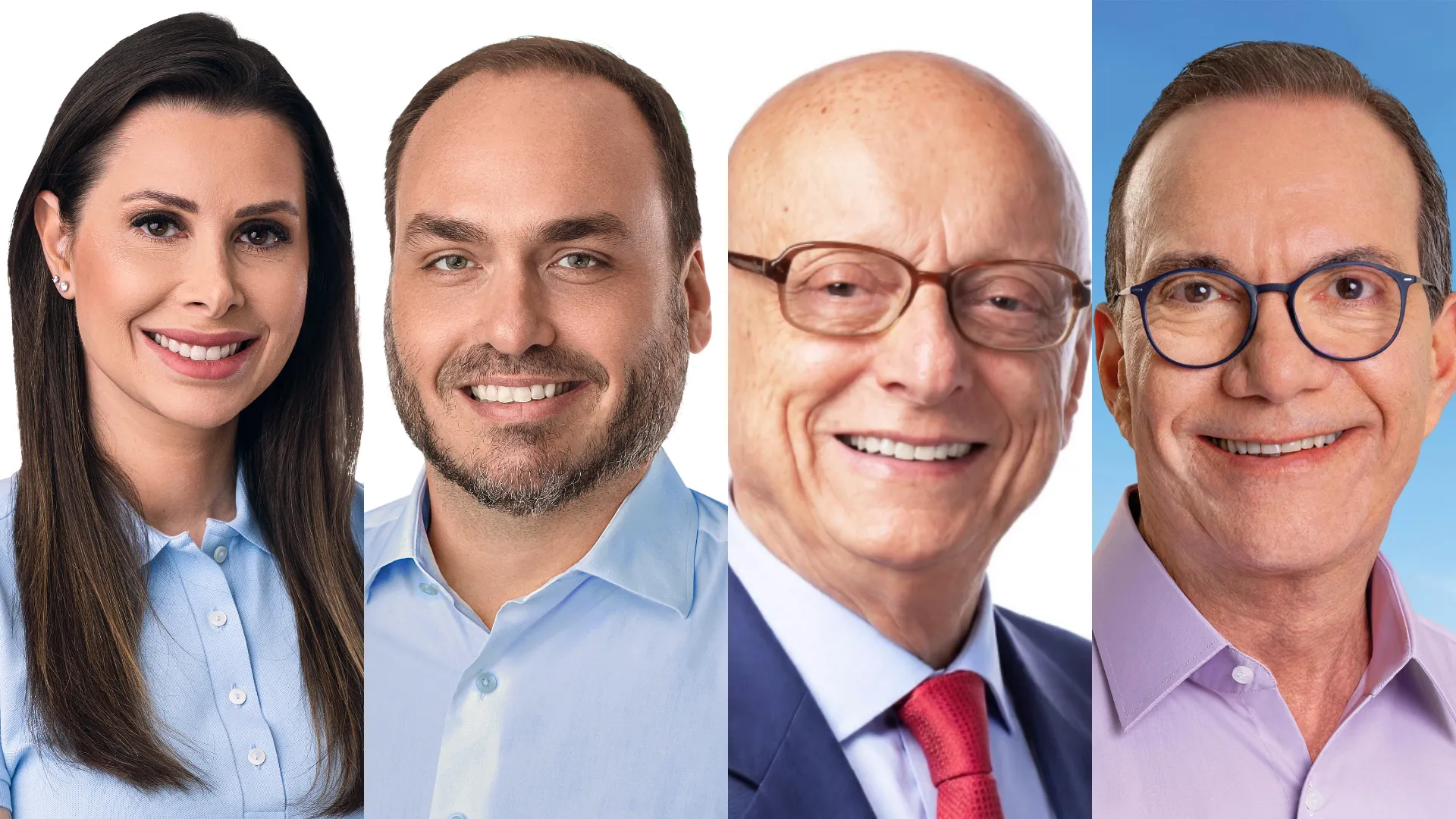 Quaest para o Senado em SC: Carol De Toni, 17%; Carlos Bolsonaro, 16%; Esperidião Amin, 15%; Décio Lima, 10%
