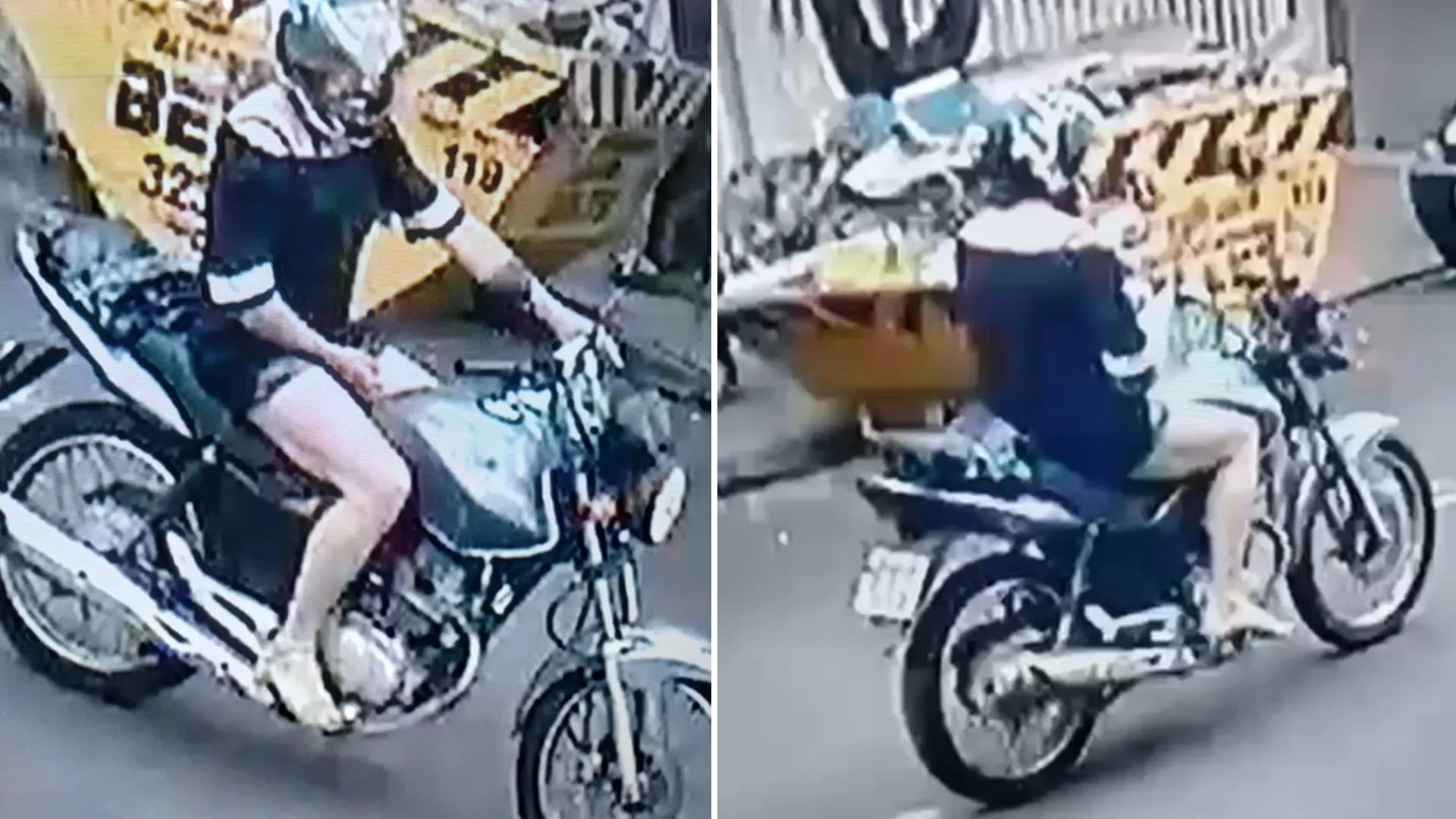 Suspeito de importunação sexual contra mulheres usando disfarce feminino em moto é preso em Rio Preto
