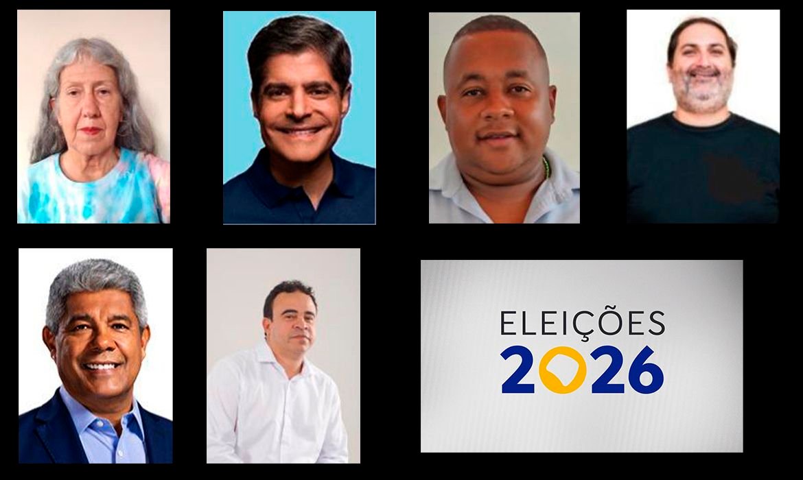 Conheça os seis candidatos a governador da Bahia