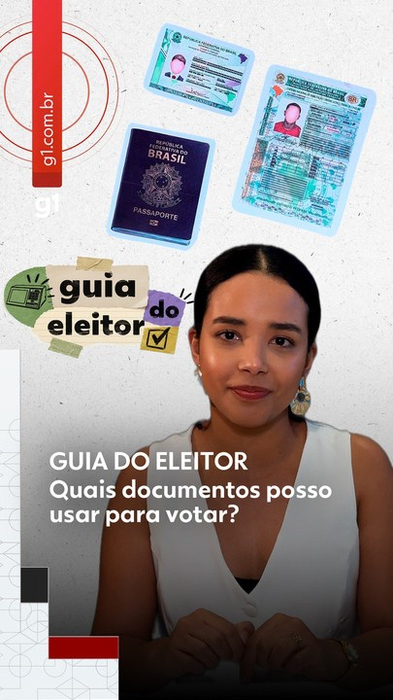 VÍDEO: quais documentos posso usar para votar?