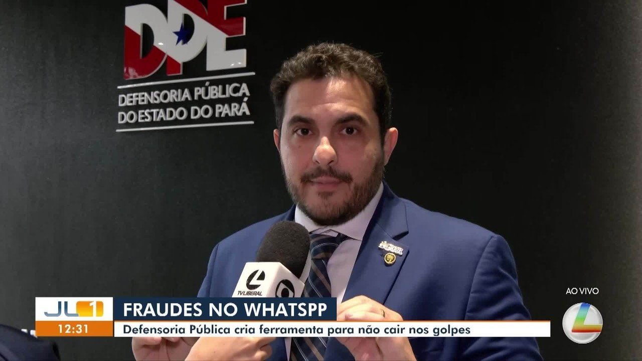 Golpistas usam nome da Defensoria do Pará para cobrar por serviços gratuitos no WhatsApp