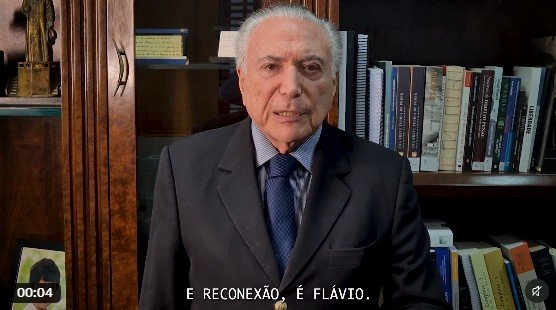 Ex-vice de Dilma e autor da indicação de Moraes ao STF, Temer declara apoio a Flávio no 2º turno