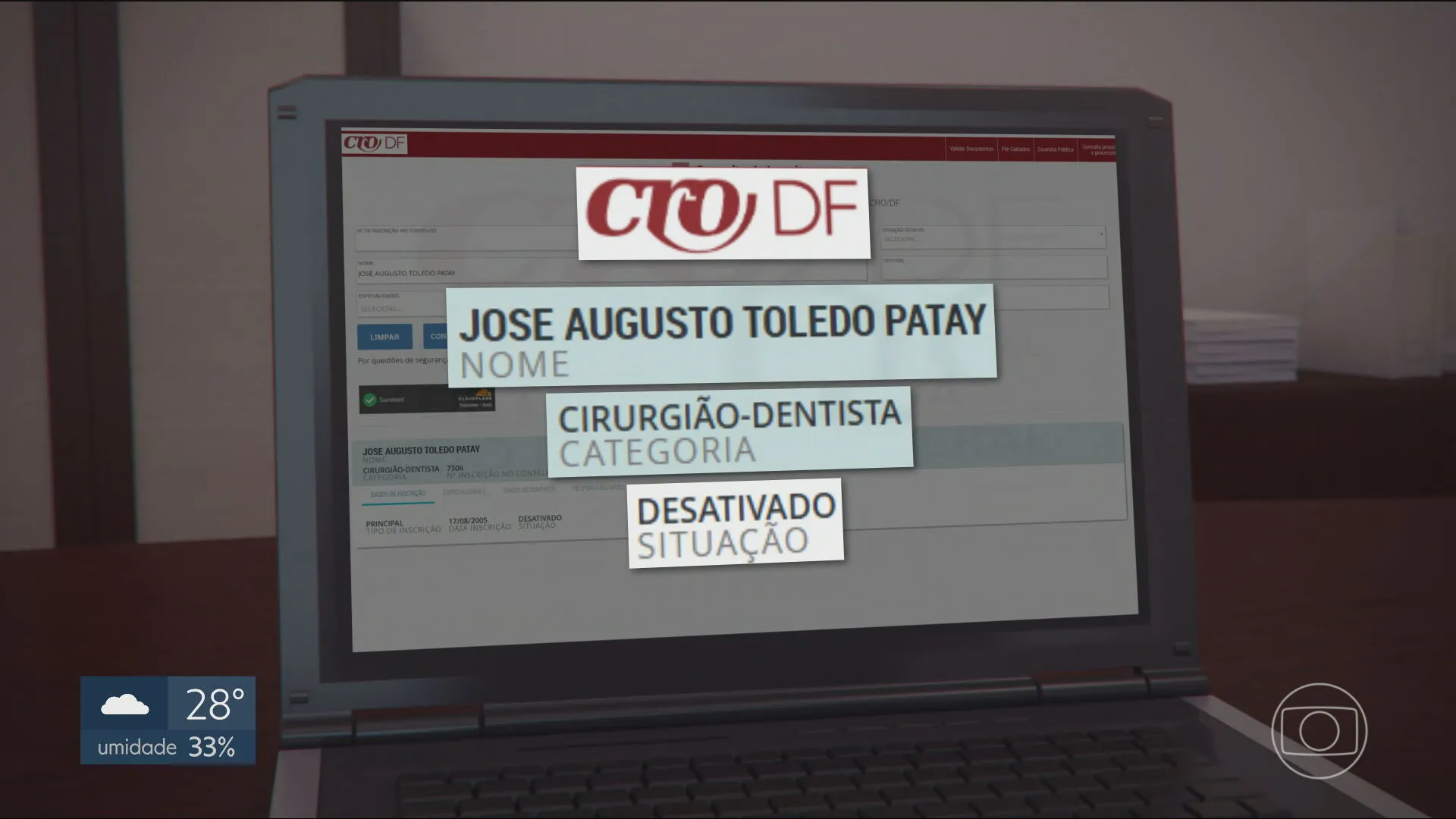 Dentista suspenso pelo Conselho Regional é autuado por exercício ilegal da profissão no DF 