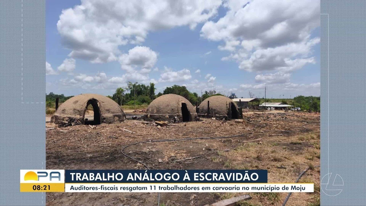 Trabalhadores são resgatados em situação análoga à escravidão em Moju, no Pará 