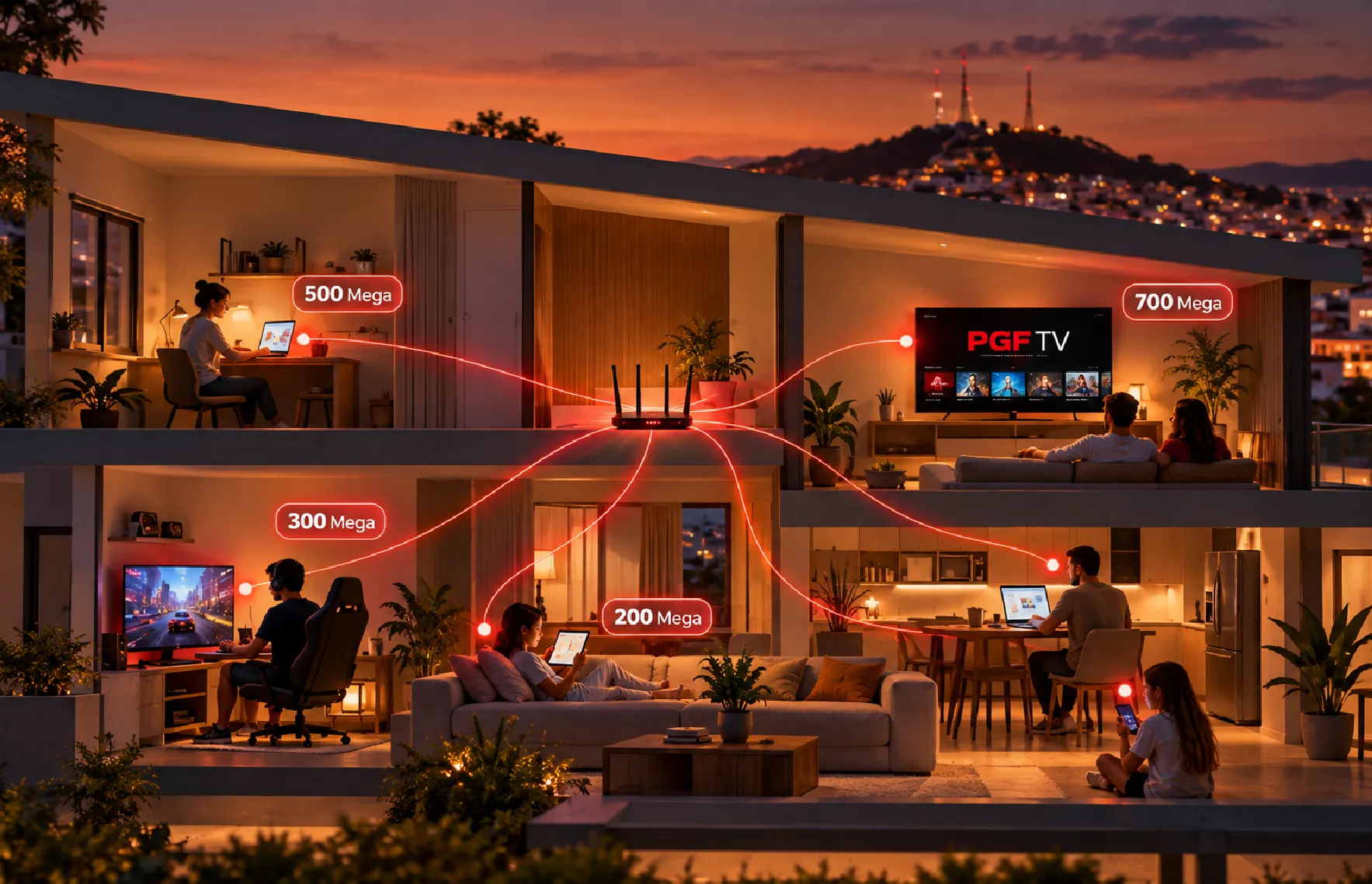 Quantos megas de internet você realmente precisa contratar em casa?