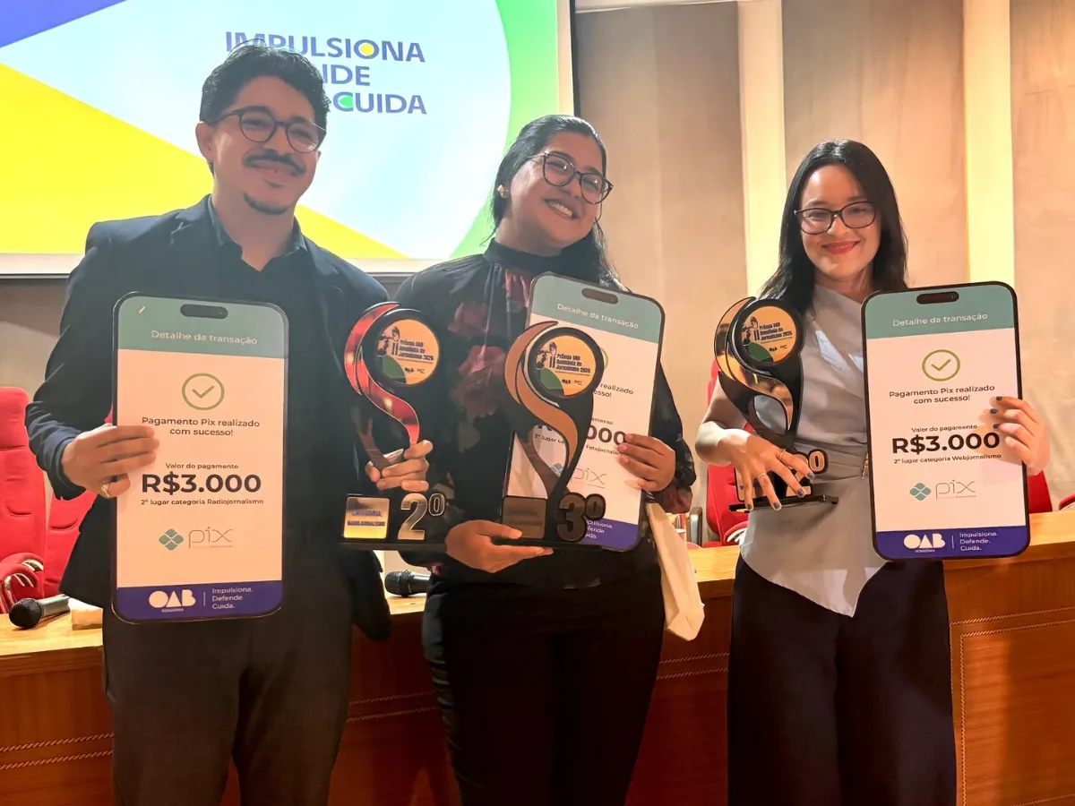 g1 Rondônia e CBN Amazônia conquistam três prêmios de jornalismo da OAB-RO