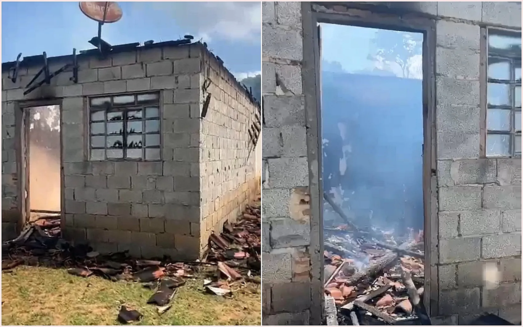 Homem é preso suspeito de atear fogo à casa da ex-companheira em MG