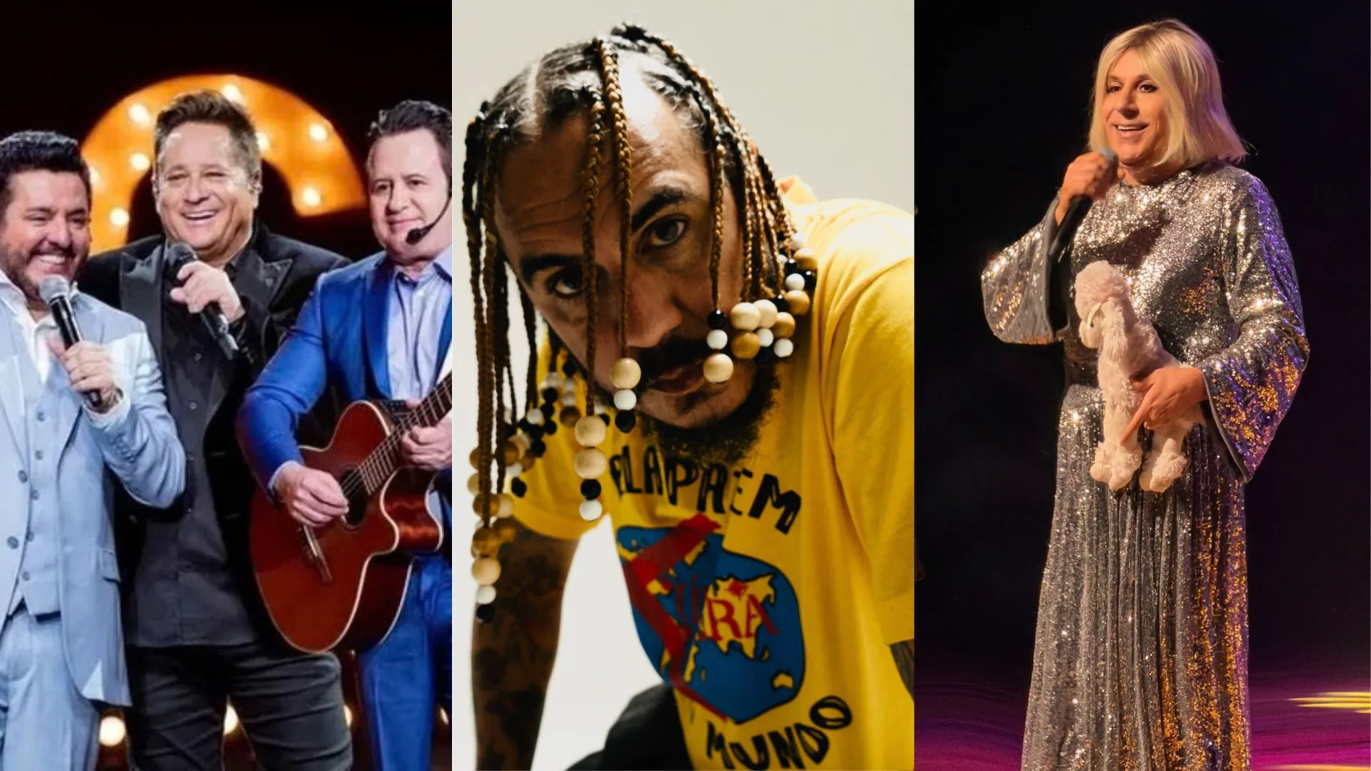 Shows de Marcelo D2, Leonardo e Bruno e Marrone, comédia de Tom Cavalcante, ART.PE e mais: veja agenda cultural